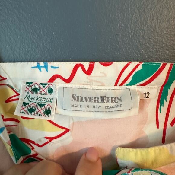 Vintage SilverFern New Zealand Tropical Sundress - Picture 4 of 5